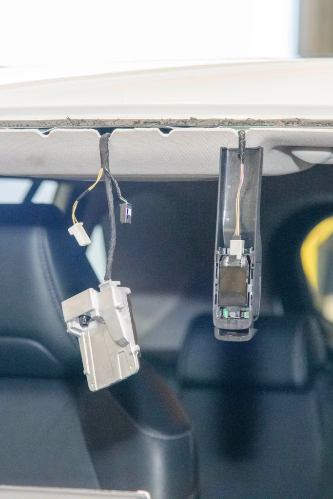 Front-facing ADAS camera system disconnected during windscreen replacement in Busselton